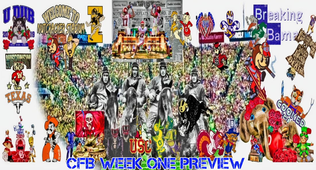 college football now, cfb week one preview, cfb week one schedule, fcs vs fbs college football, cfb week one predictions, cfb week 1 preview